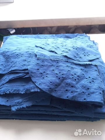 Отрезы ткани пакетом