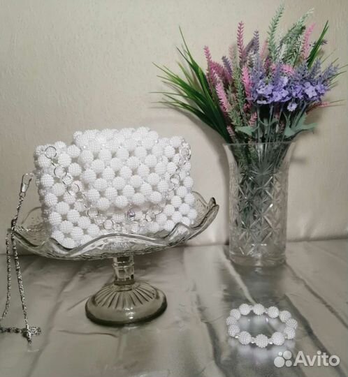 Сумка из бусин