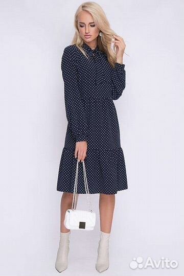 Платье свободного силуэта