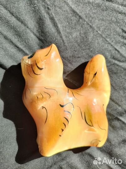 Статуэтка кот, кошка, котенок, селенит