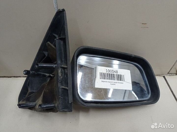 Зеркало заднего вида боковое правое механическое