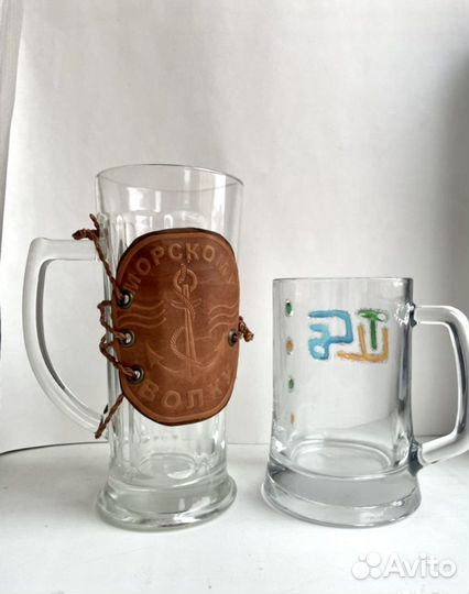 Пивная кружка для моряка стекло