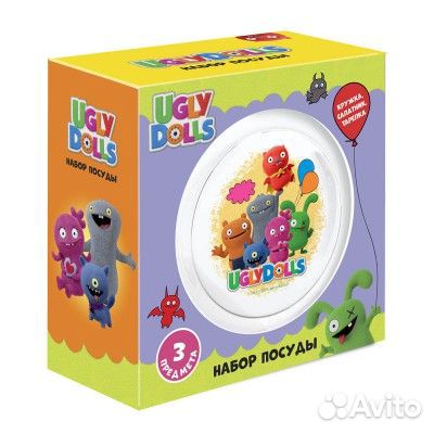 Детская посуда Ugly Dolls, Куклы