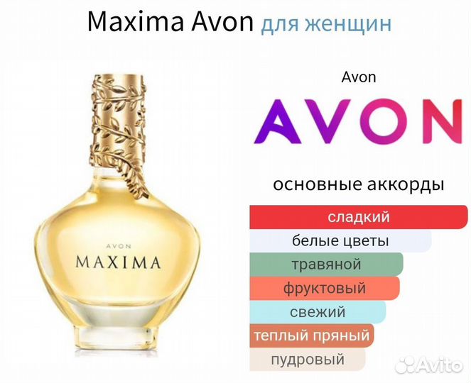 Парфюмерная вода avon