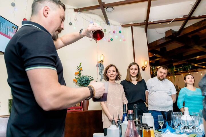 Бармен на мероприятие