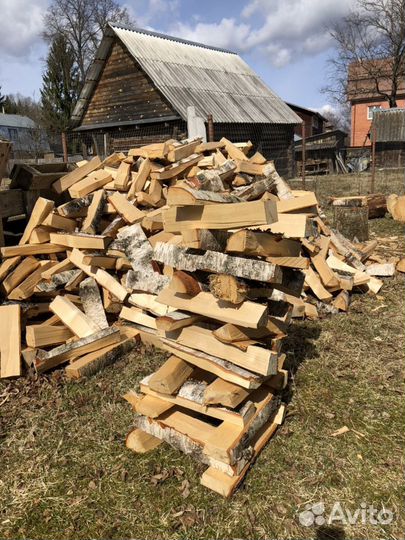 Дрова колотые