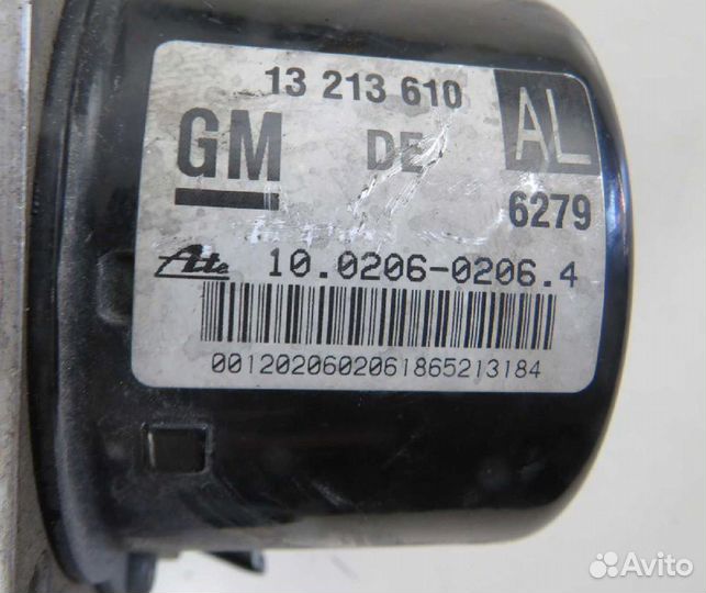 Блок управления абс 13213610 Opel Astra H