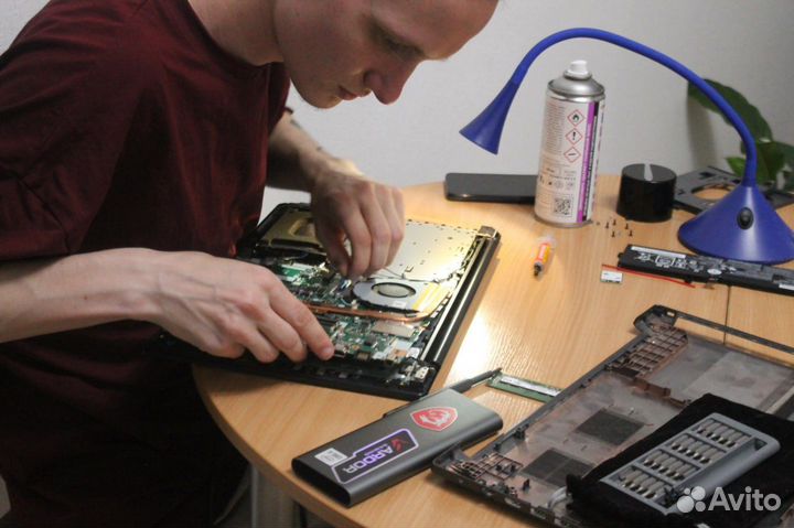 Установка программ, срочный ремонт ноутбуков