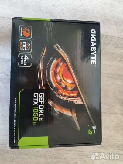 Видеокарта gigabyte GeForce gtx 1050 ti 4gb