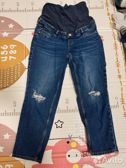 Джинсы для беременных hm 44-46