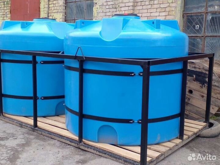 Емкость пластиковая под воду Кас жидкие удобрения