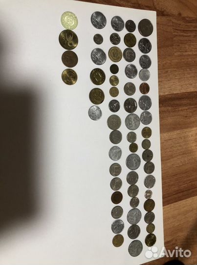 Монеты разные