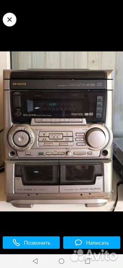 Музыкальный центр aiwa