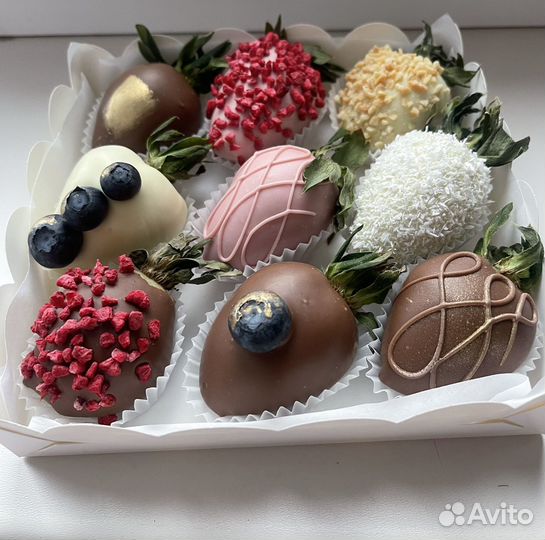 Клубника в шоколаде