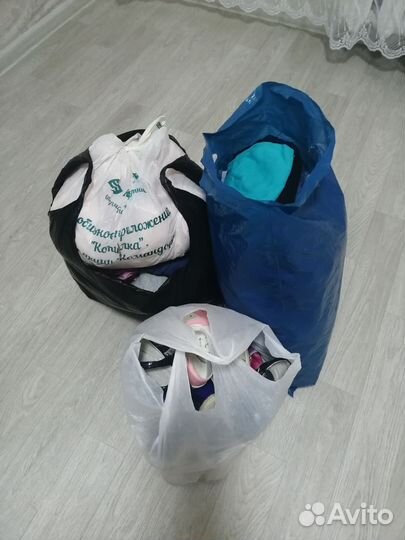 3 пакета вещей для девочки