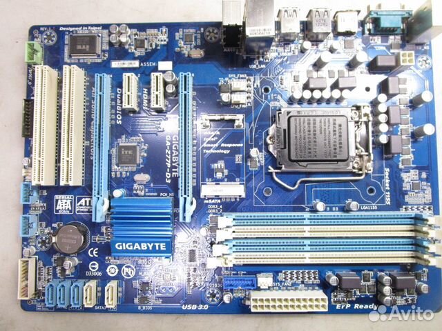 Материнская плата gigabyte GA-Z77P-D3 купить в Москве | Электроника | Авито