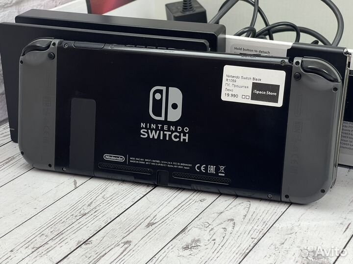 Nintendo Switch Black прошитая