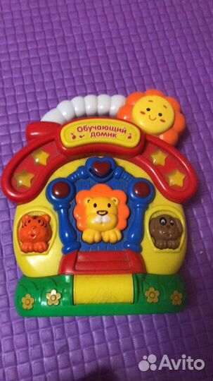 Развивающие игрушки музыкальный куб