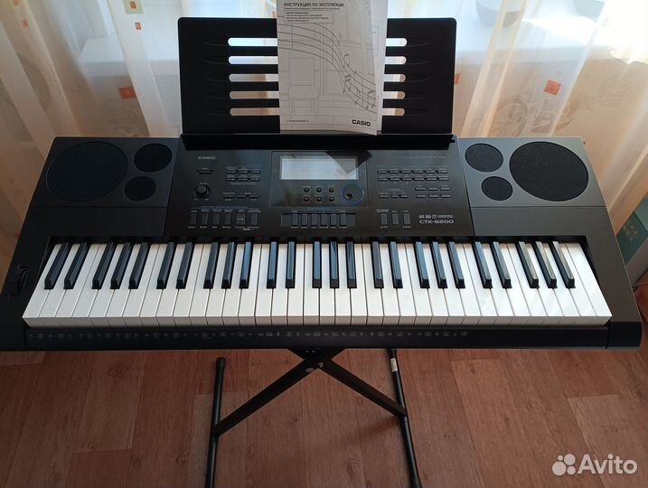 Синтезатор Casio CTK-6200