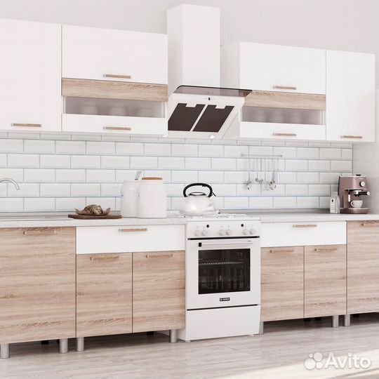 Кухонный гарнитур/кухня Айсбери 2,4 м