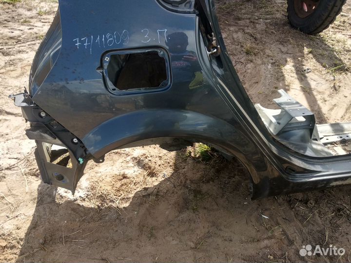 Крыло заднее правое Рено Сценик 2