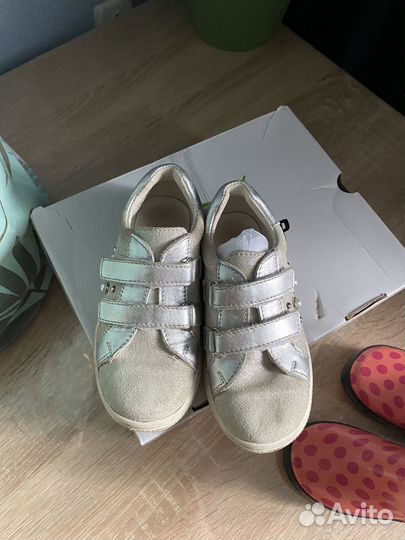 Кроссовки Котофей и сапоги для девочки 26р