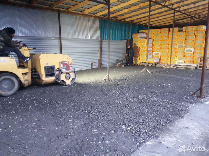 Крошка асфальтовая. Асфальтирование