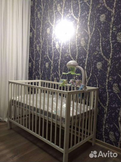 Детская кроватка IKEA Gulliver + матрас Ascona