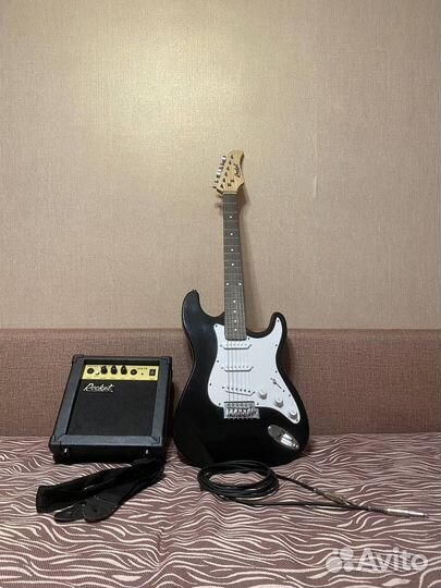 Электрогитара + комбоусилитель