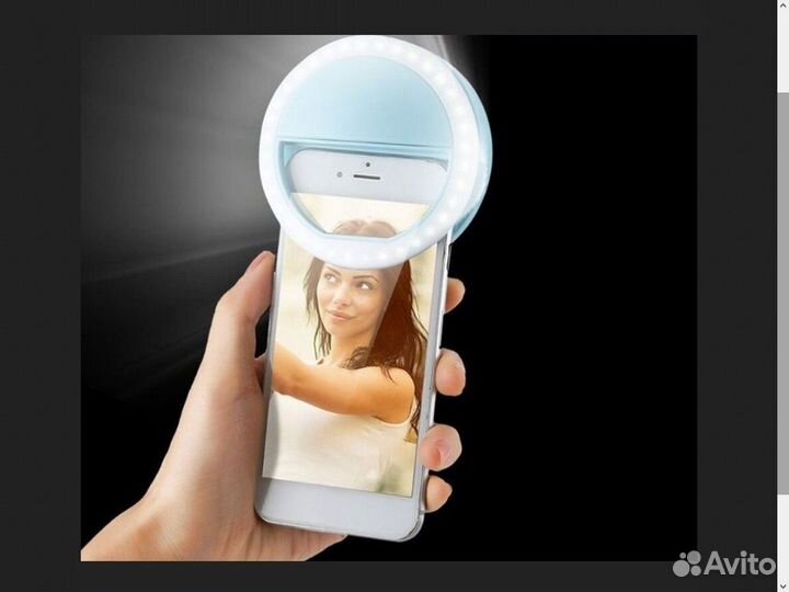 Кольцевая селфи лампа