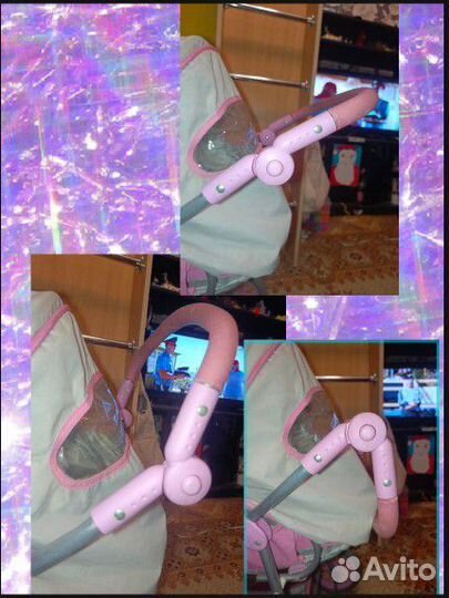 Коляска для кукол большая (зима, лето)