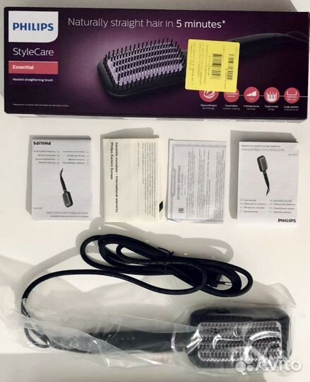 Новая расческа выпрямитель philips