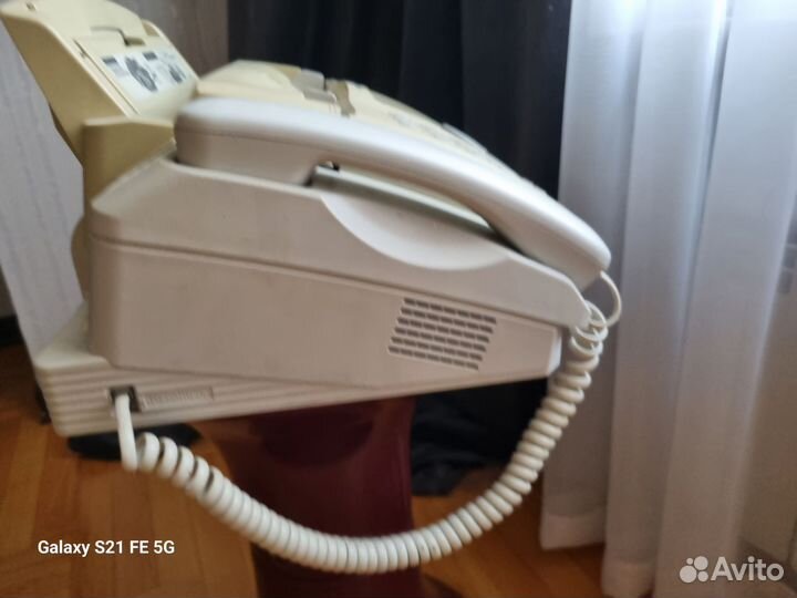 Телефон факс panasonic на обычной бумаге