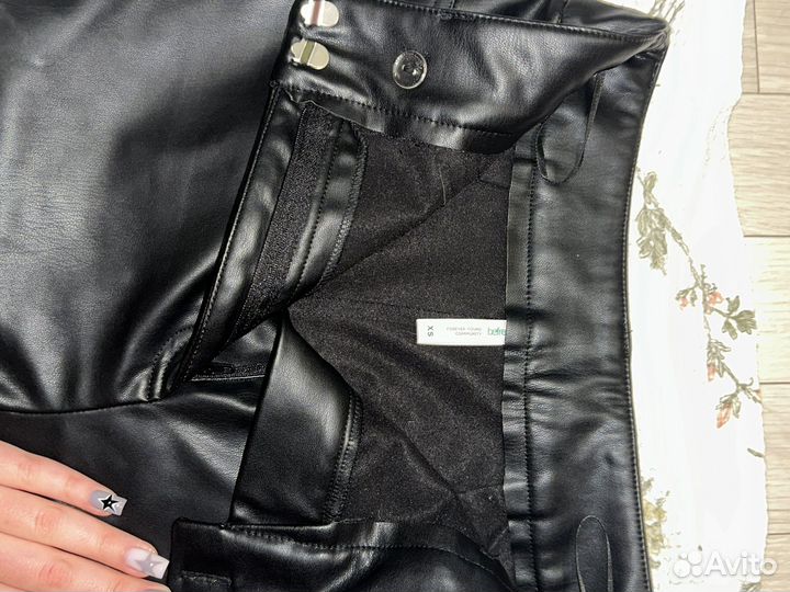 Кожаные брюки