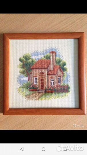 Картины вышивки подарок гибискусы пионы лилии дом