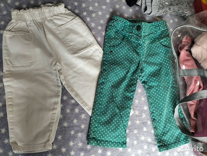 Брюки на девочку 92