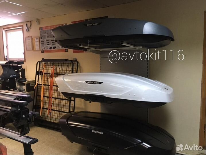 Багажник на рейлинги на Chevrolet Niva