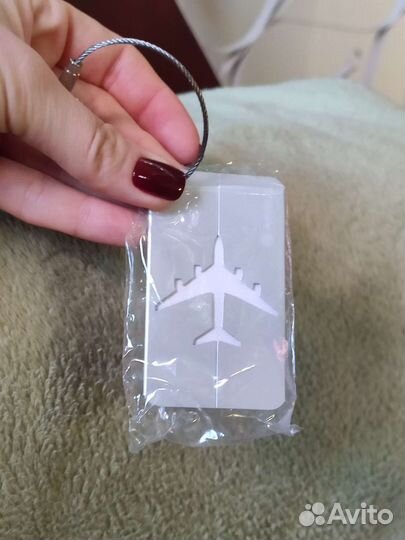 Брелок бирка Airbus