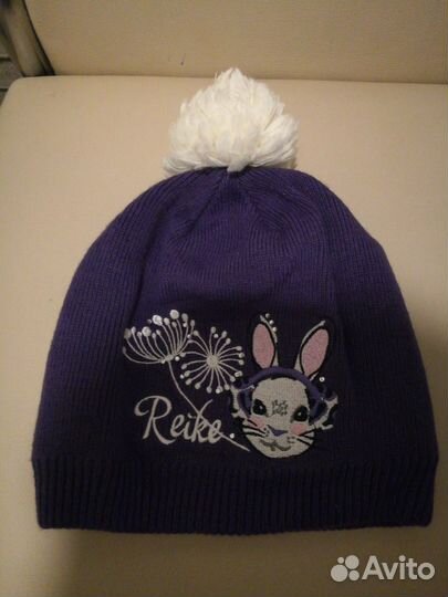 Комплект шапка и шарф для девочки