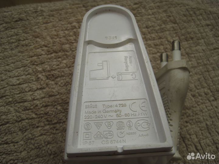 Зарядное для эл зубной щетки Braun Type:4728