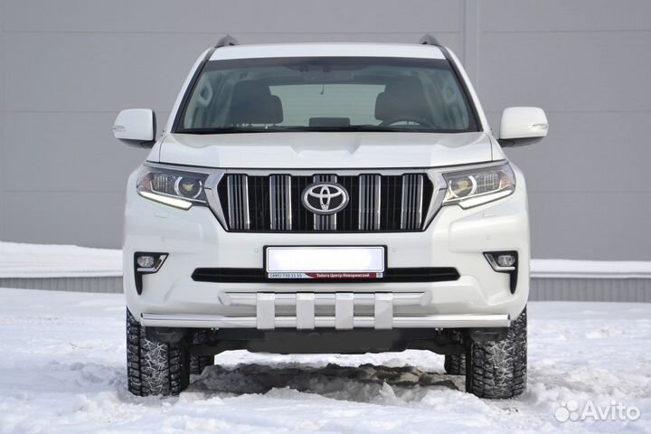 Защита переда Toyota Land Cruiser Prado J150 2017+