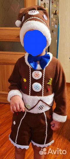 Новогодний костюм пряник