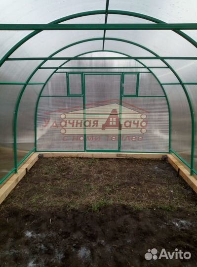 Теплица-3х7 м (каркас, профиль 20х40)