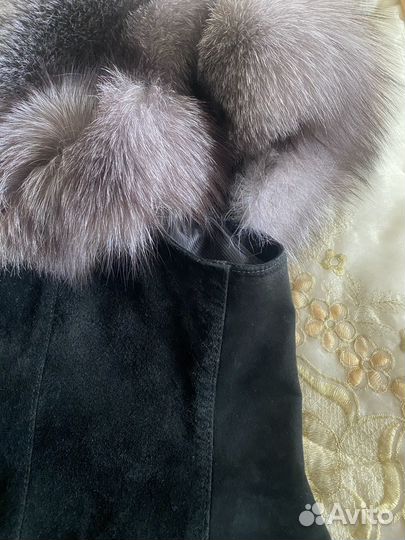 Жилетка меховая женская 50 52 разм