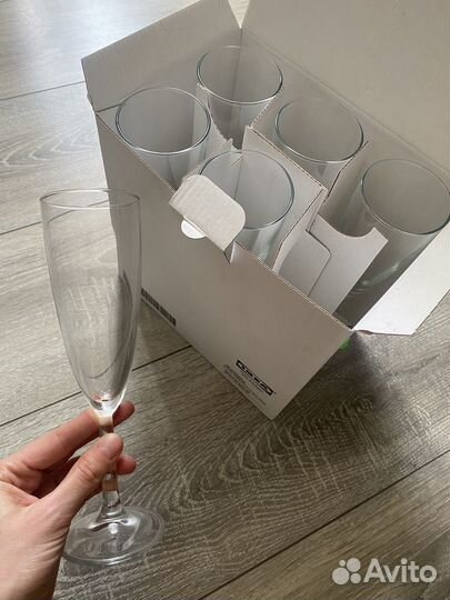 Бокалы IKEA svalka