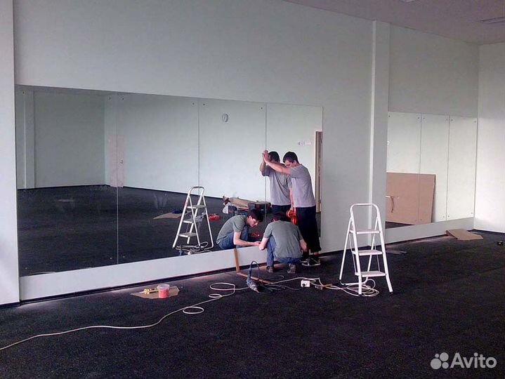 Изготовление и монтаж зеркал и стекл