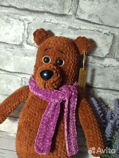 Игрушка Мишка вязаный амигуруми
