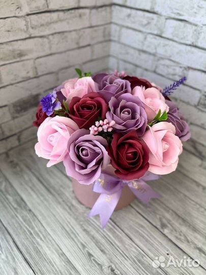 Мыльные букеты