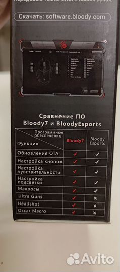 Игровая мышь a4tech bloody J90s