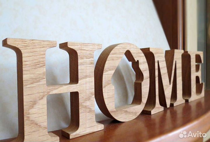 Буквы резные обьемные из дерева вывеска реклама